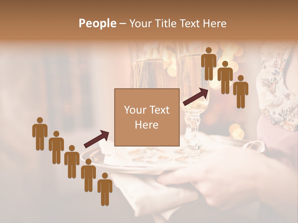Plenty Restaurant Bottle PowerPoint Template
