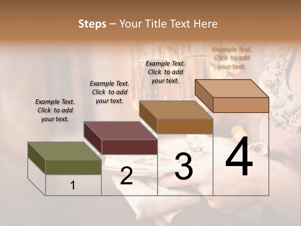 Plenty Restaurant Bottle PowerPoint Template