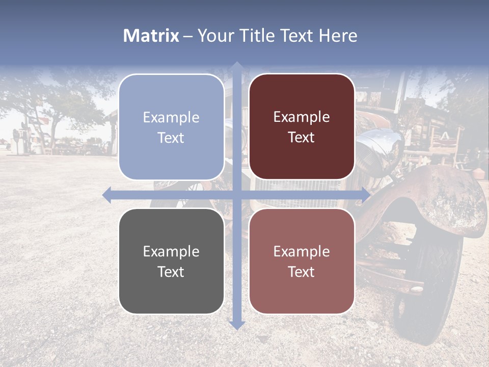 California Station Highway PowerPoint Template