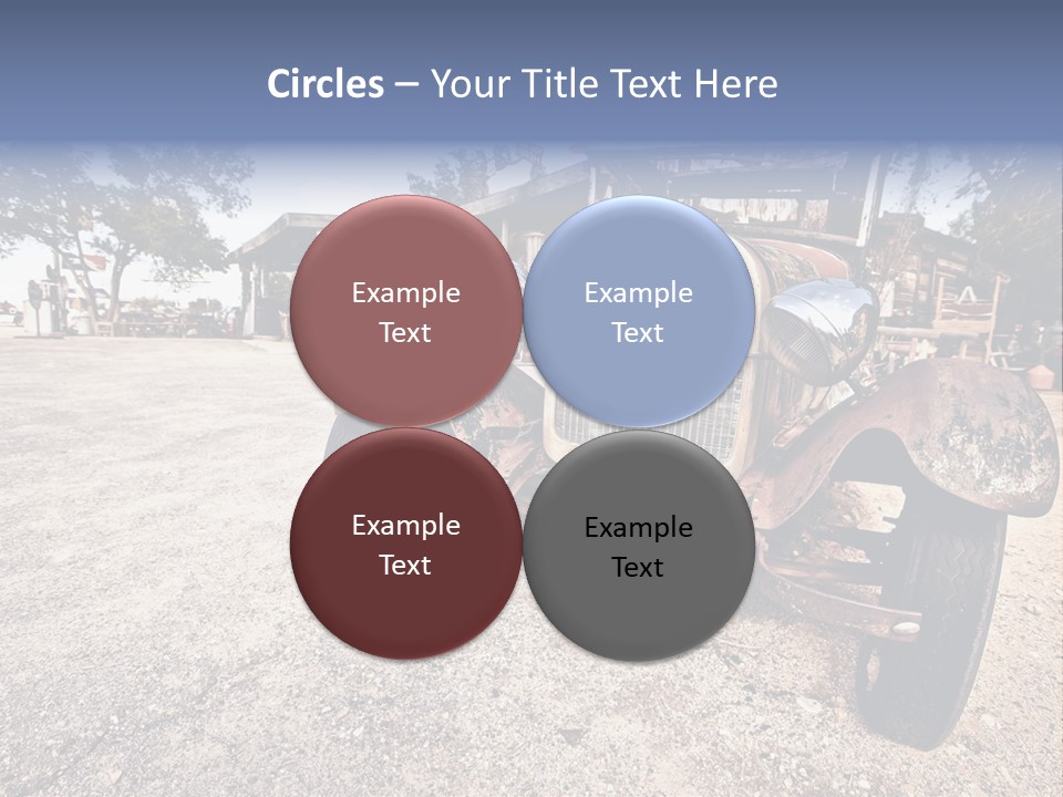 California Station Highway PowerPoint Template