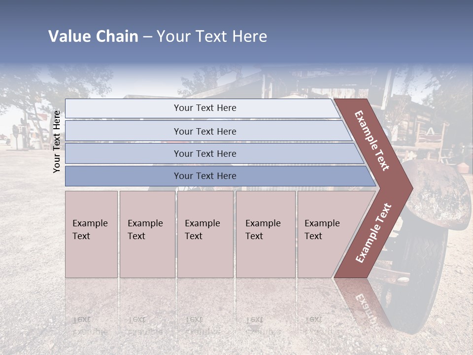 California Station Highway PowerPoint Template