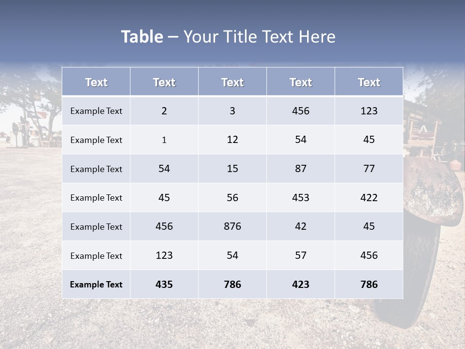 California Station Highway PowerPoint Template