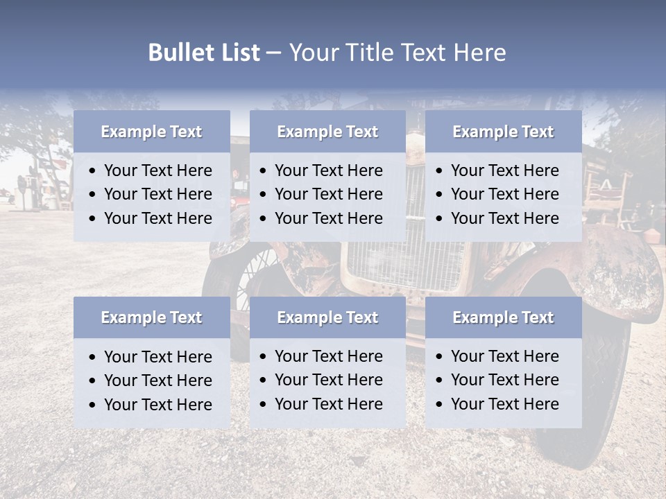 California Station Highway PowerPoint Template