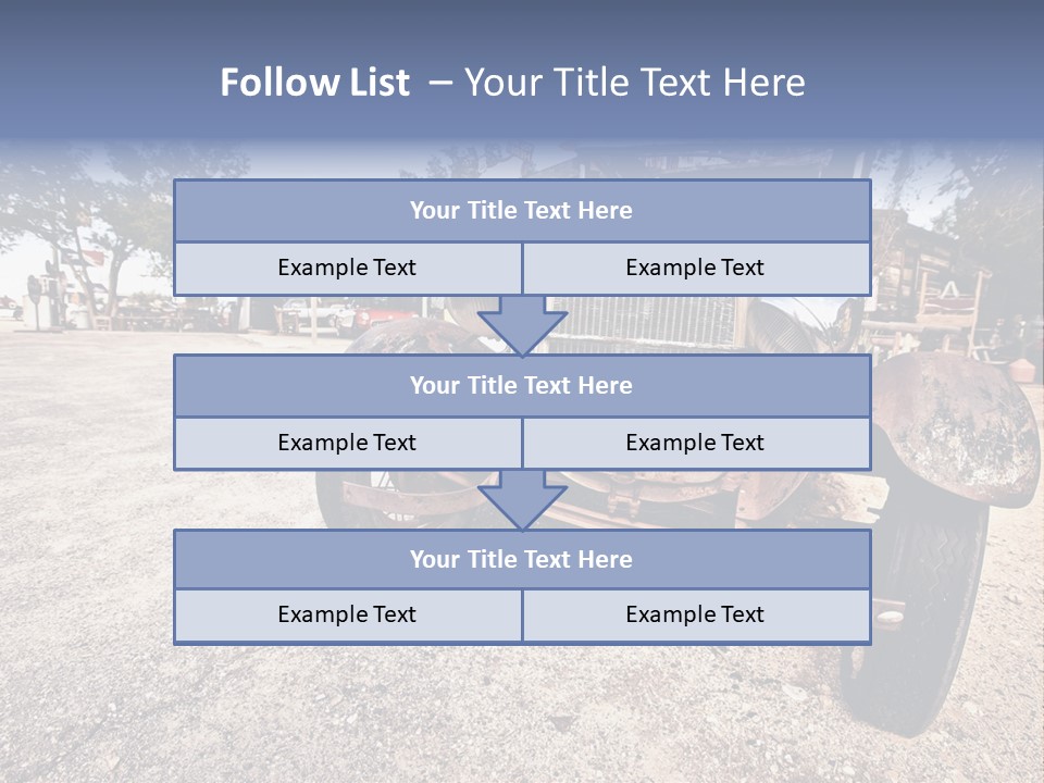 California Station Highway PowerPoint Template