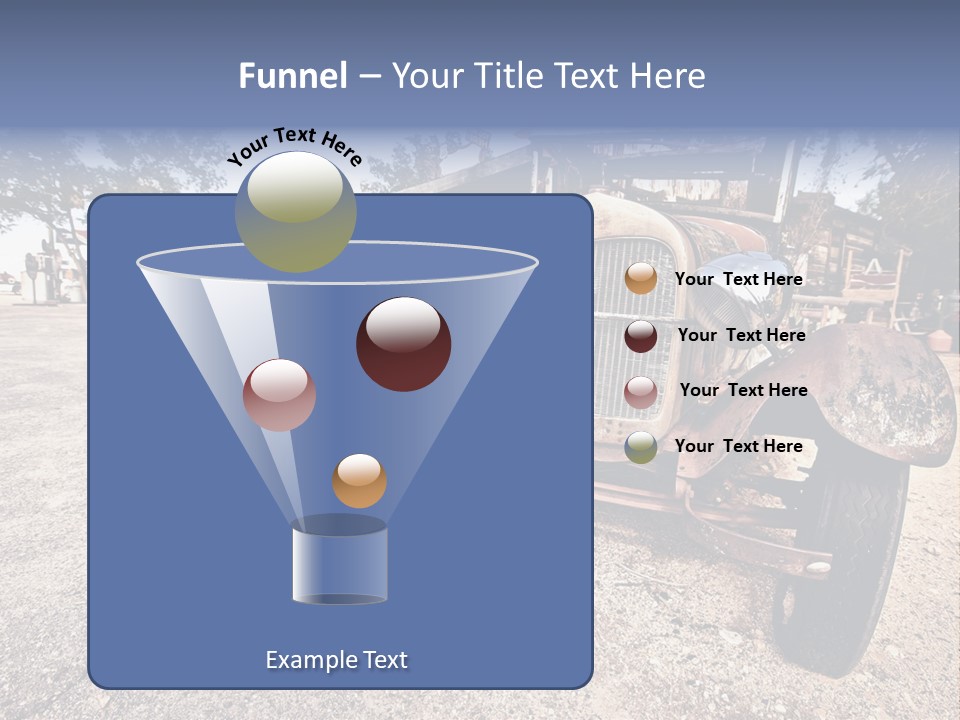 California Station Highway PowerPoint Template