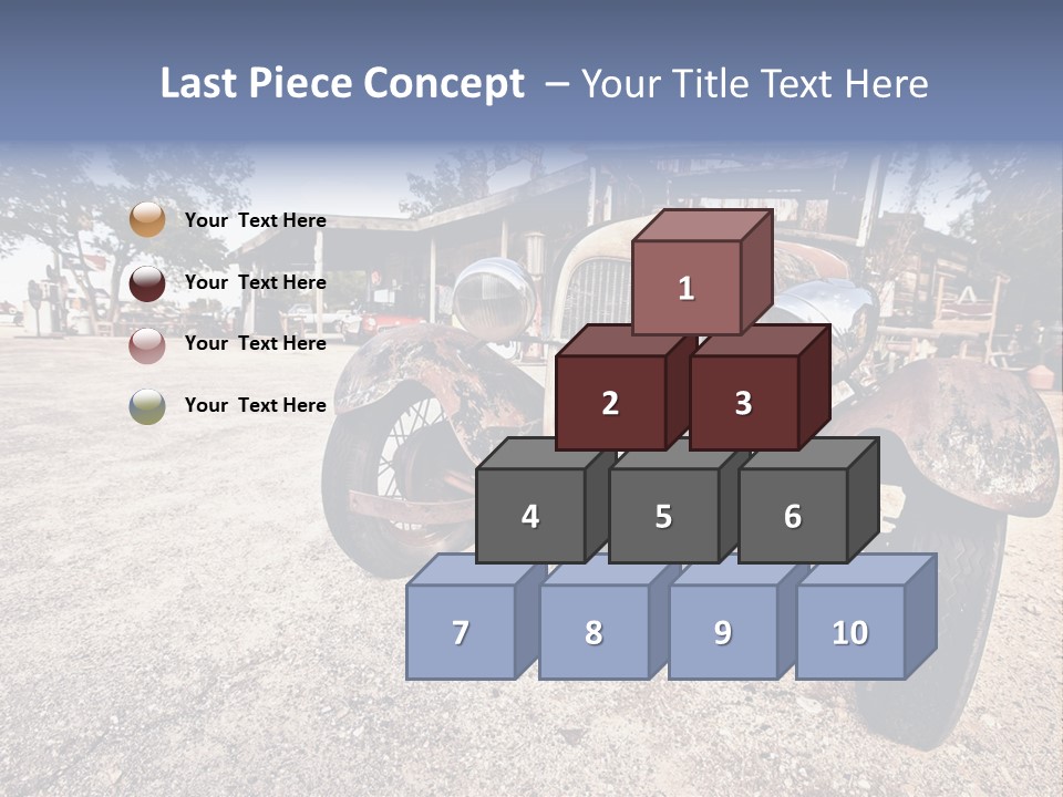 California Station Highway PowerPoint Template