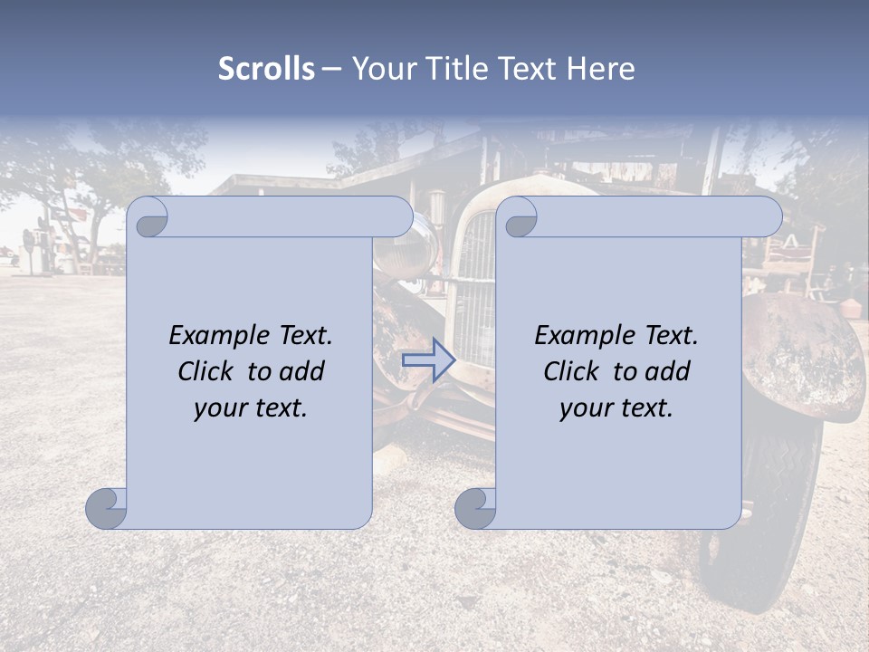 California Station Highway PowerPoint Template