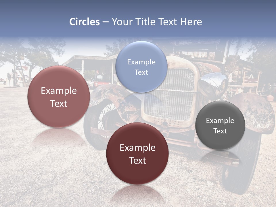 California Station Highway PowerPoint Template