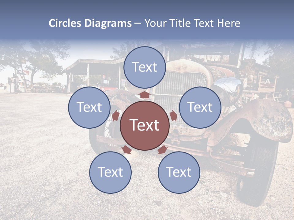 California Station Highway PowerPoint Template