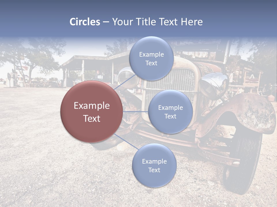 California Station Highway PowerPoint Template