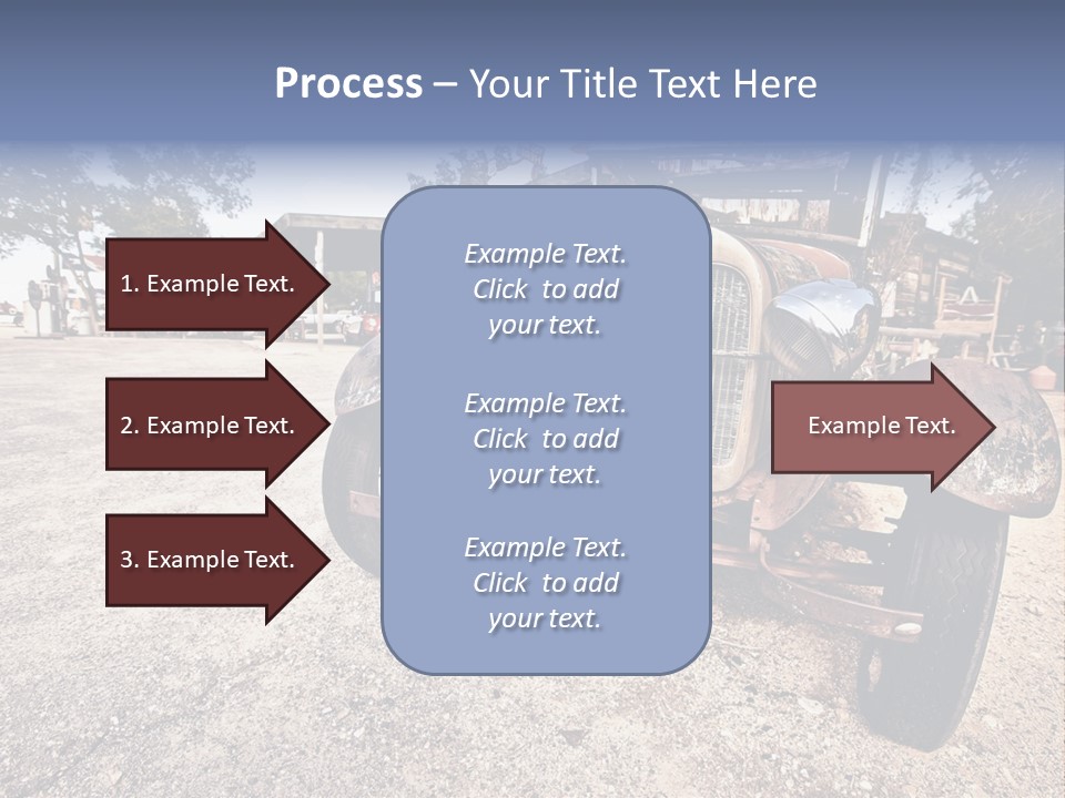 California Station Highway PowerPoint Template