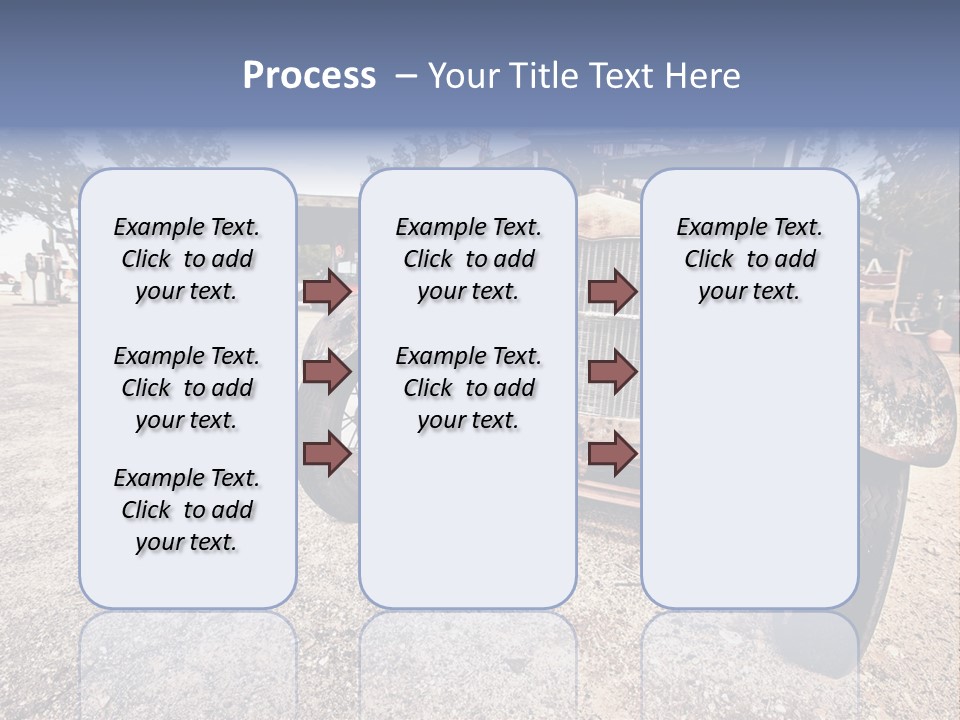 California Station Highway PowerPoint Template