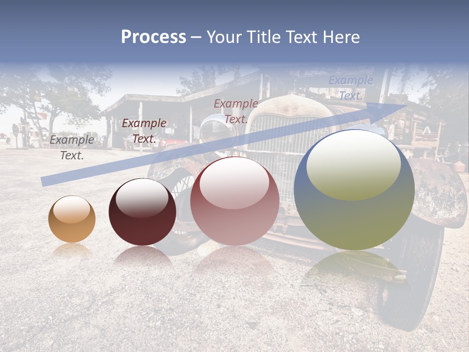 California Station Highway PowerPoint Template