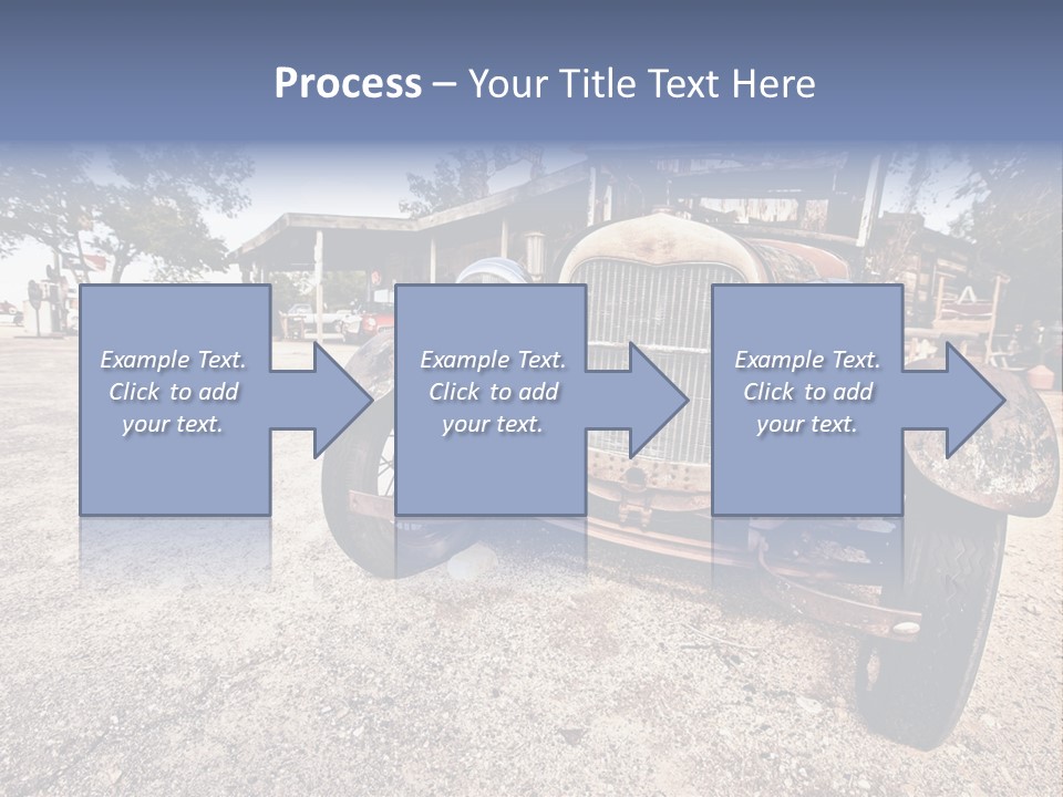 California Station Highway PowerPoint Template
