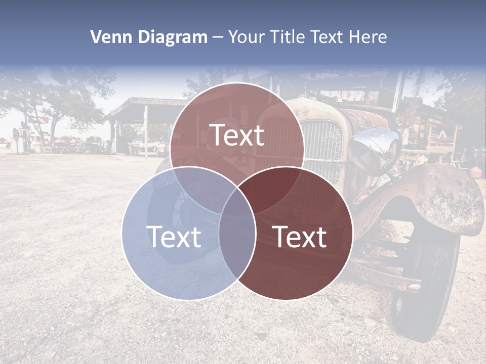 California Station Highway PowerPoint Template