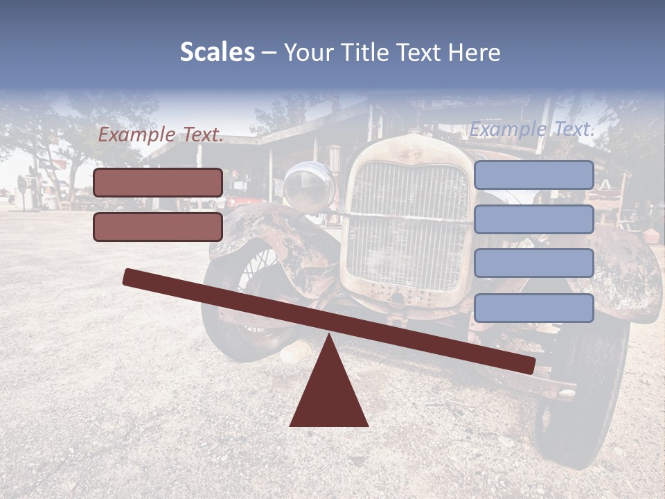California Station Highway PowerPoint Template