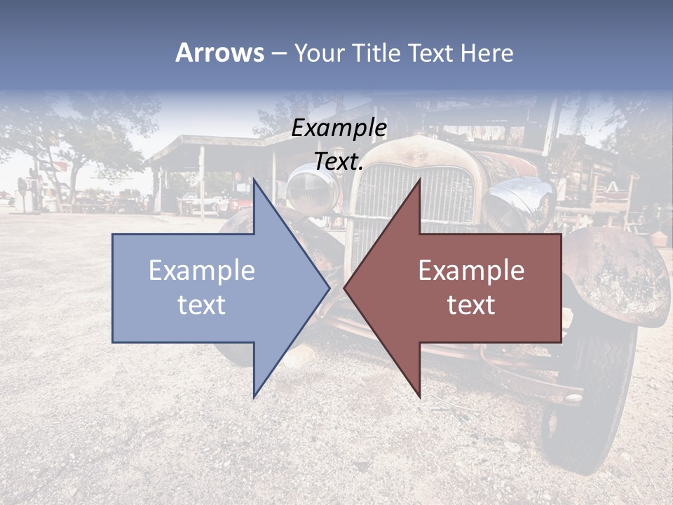 California Station Highway PowerPoint Template