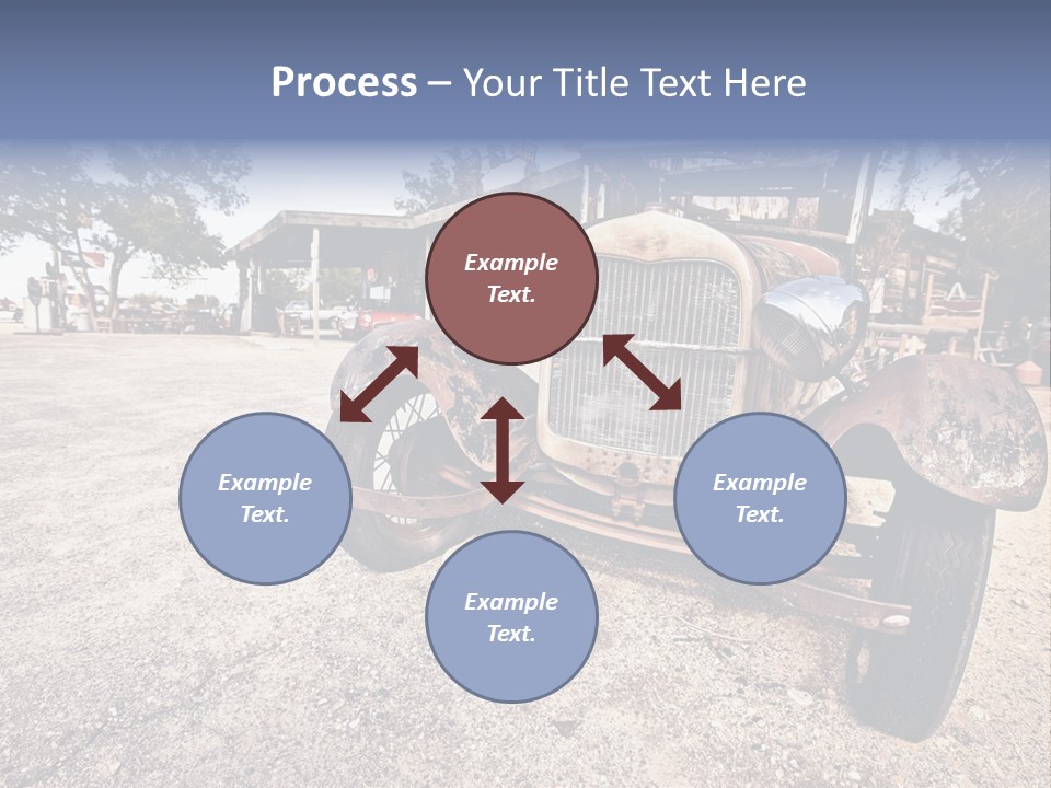 California Station Highway PowerPoint Template