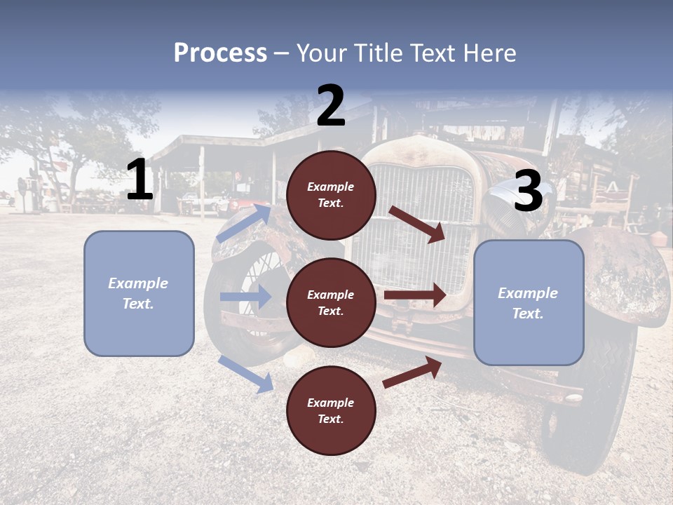 California Station Highway PowerPoint Template