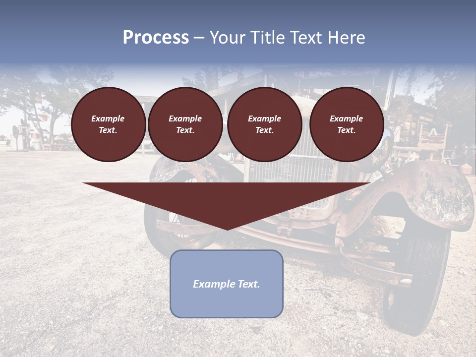 California Station Highway PowerPoint Template