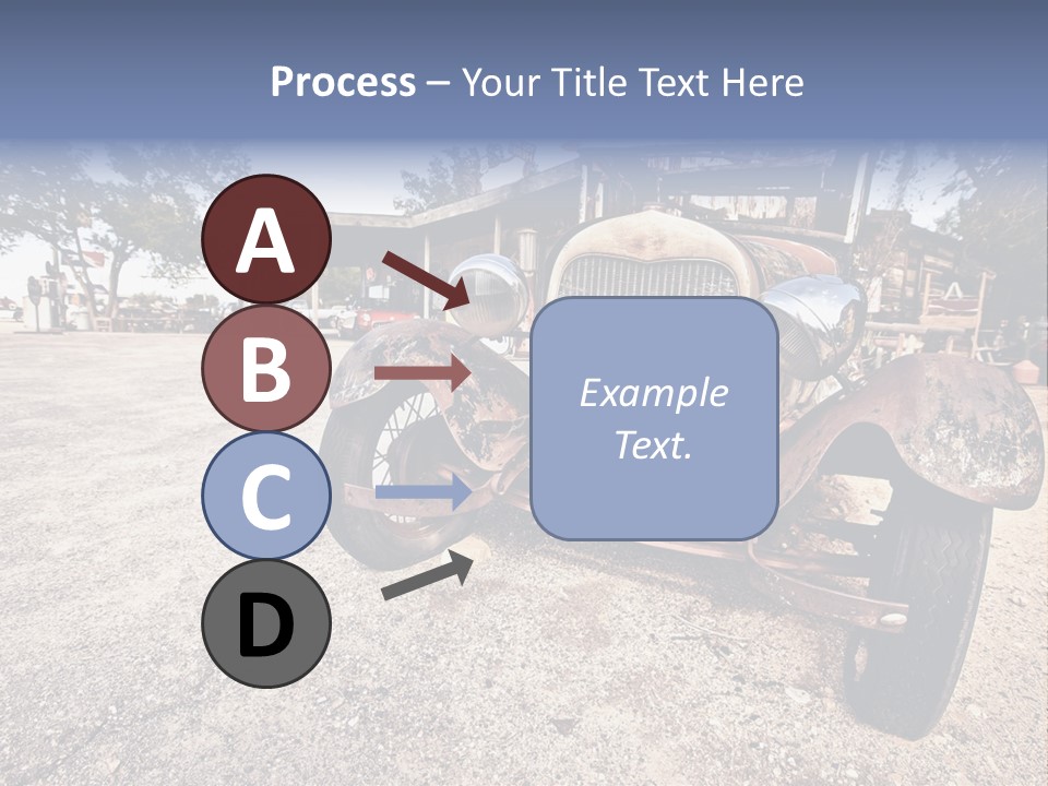 California Station Highway PowerPoint Template
