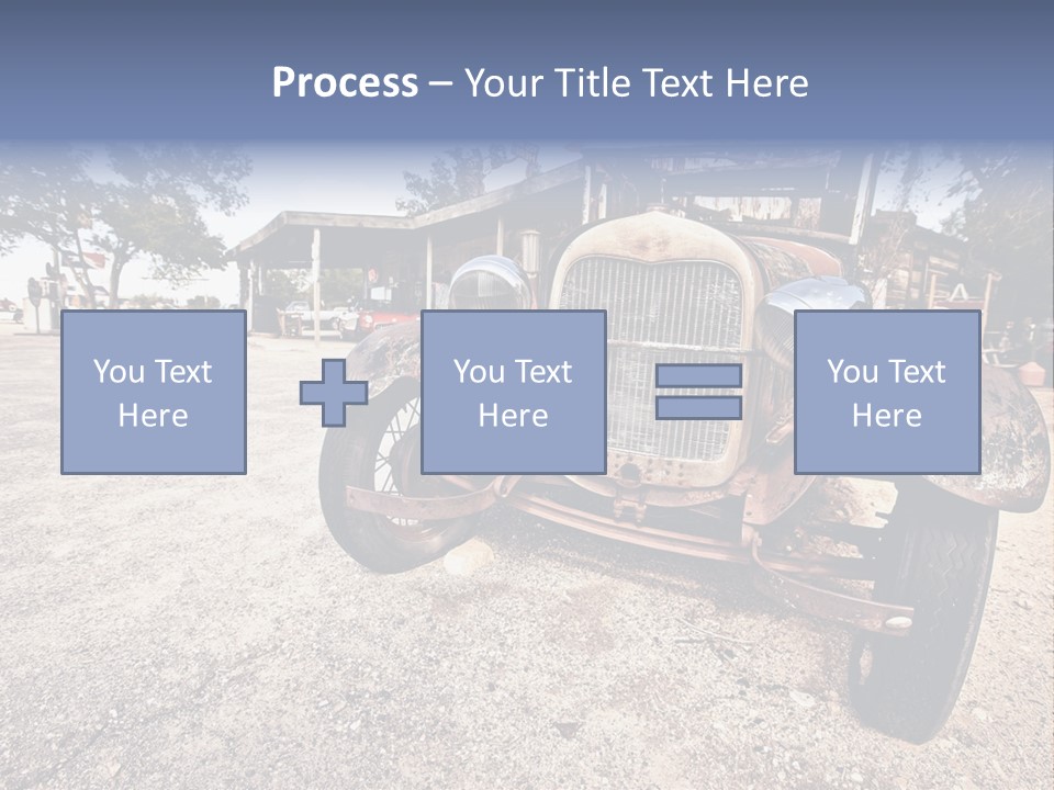 California Station Highway PowerPoint Template