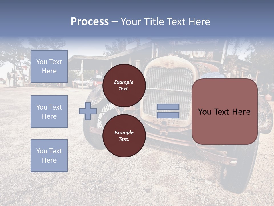 California Station Highway PowerPoint Template