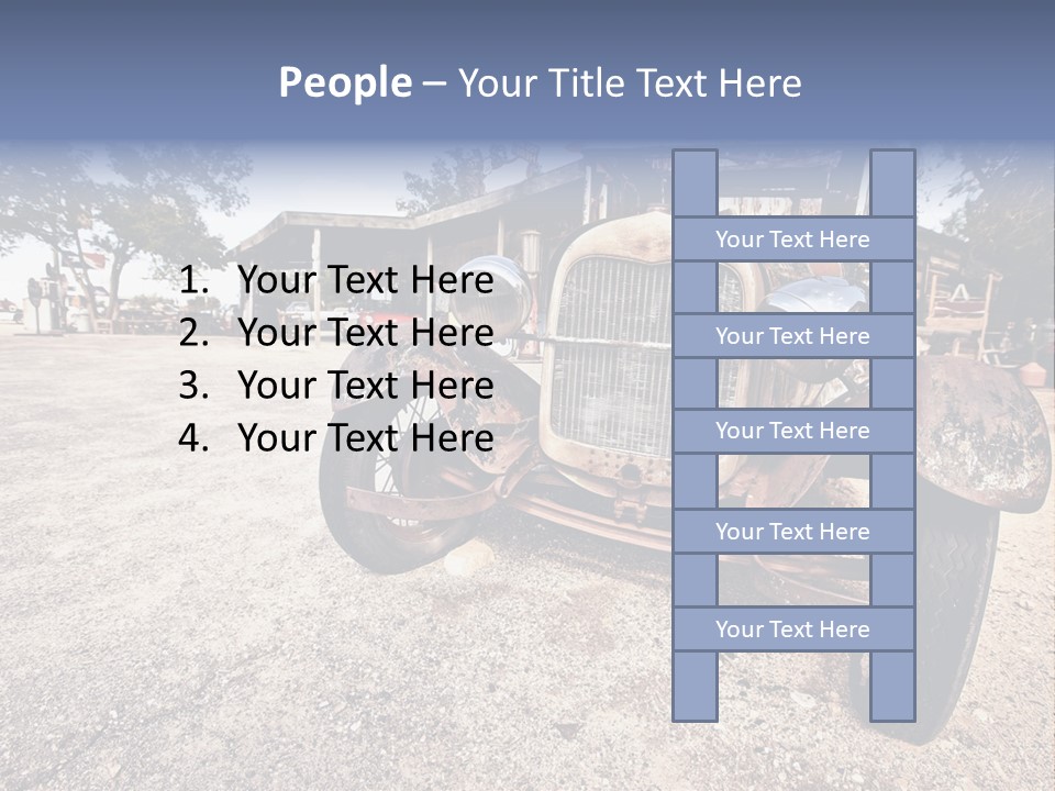 California Station Highway PowerPoint Template