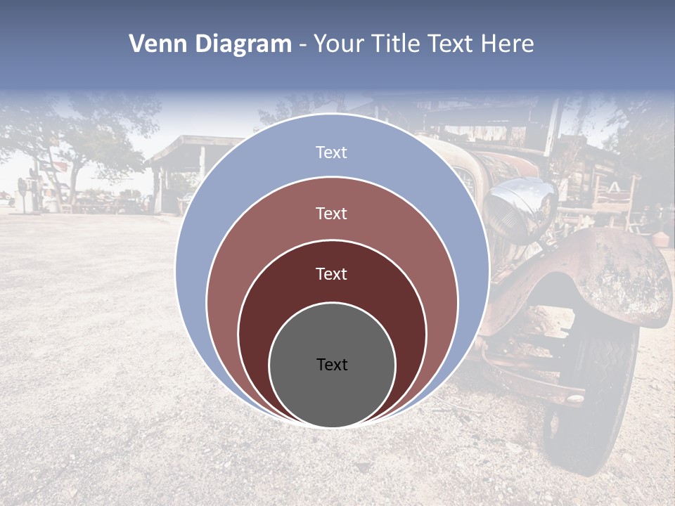 California Station Highway PowerPoint Template
