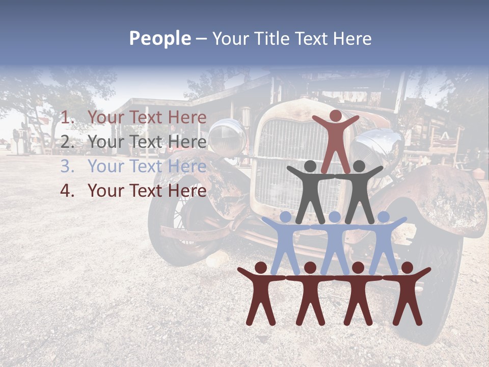 California Station Highway PowerPoint Template