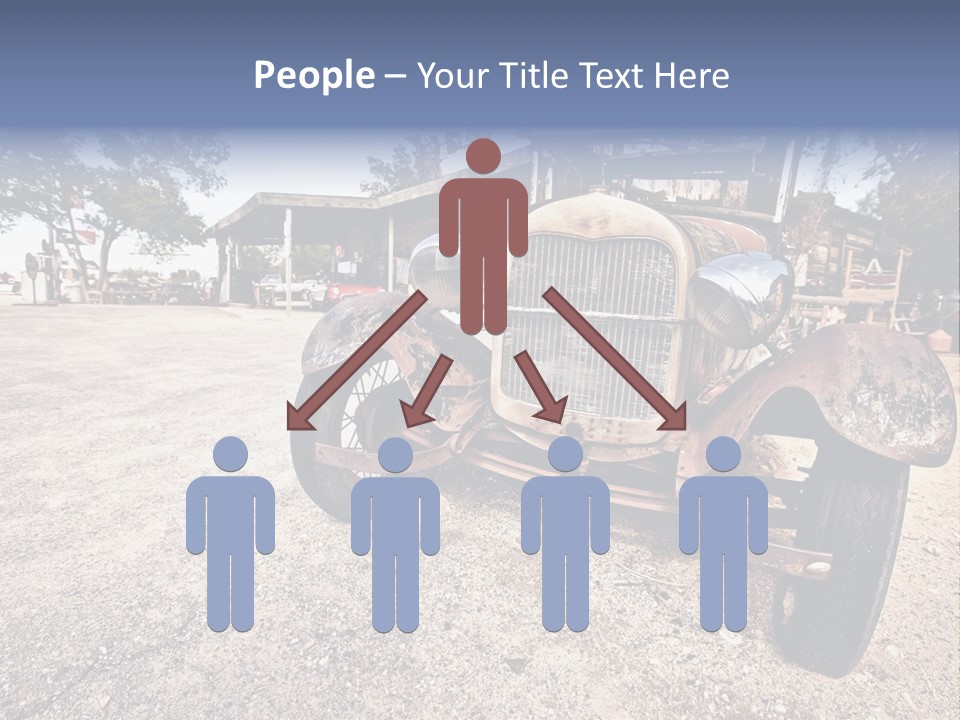 California Station Highway PowerPoint Template