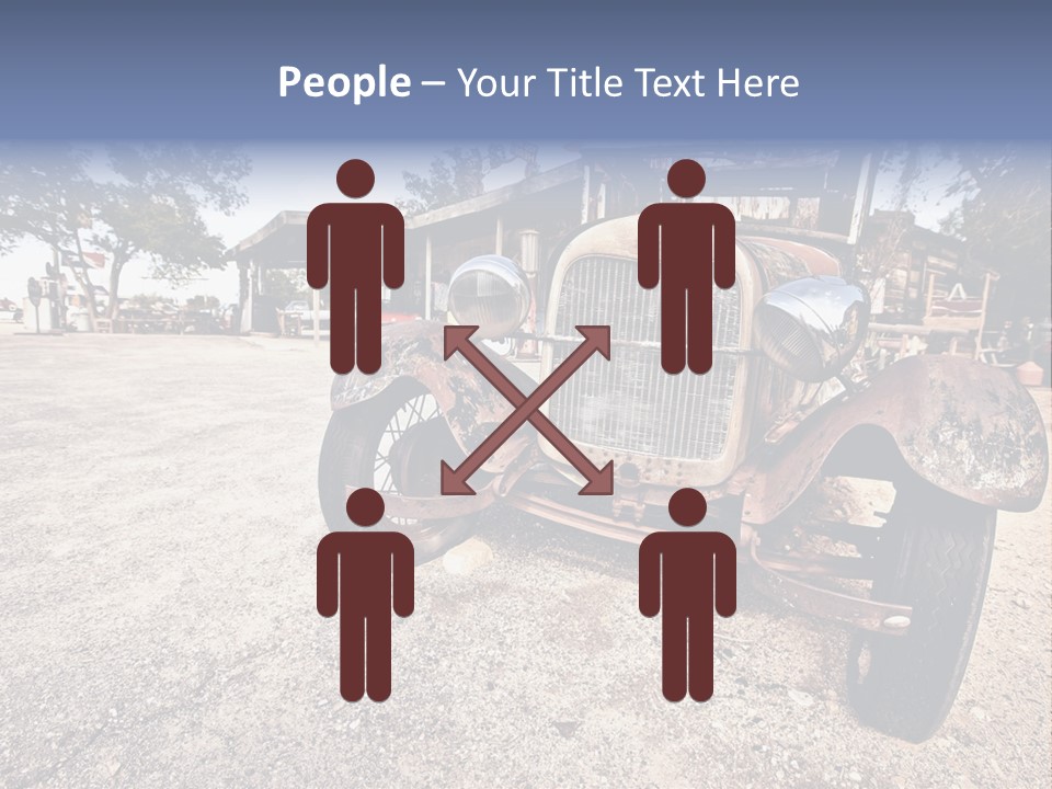 California Station Highway PowerPoint Template