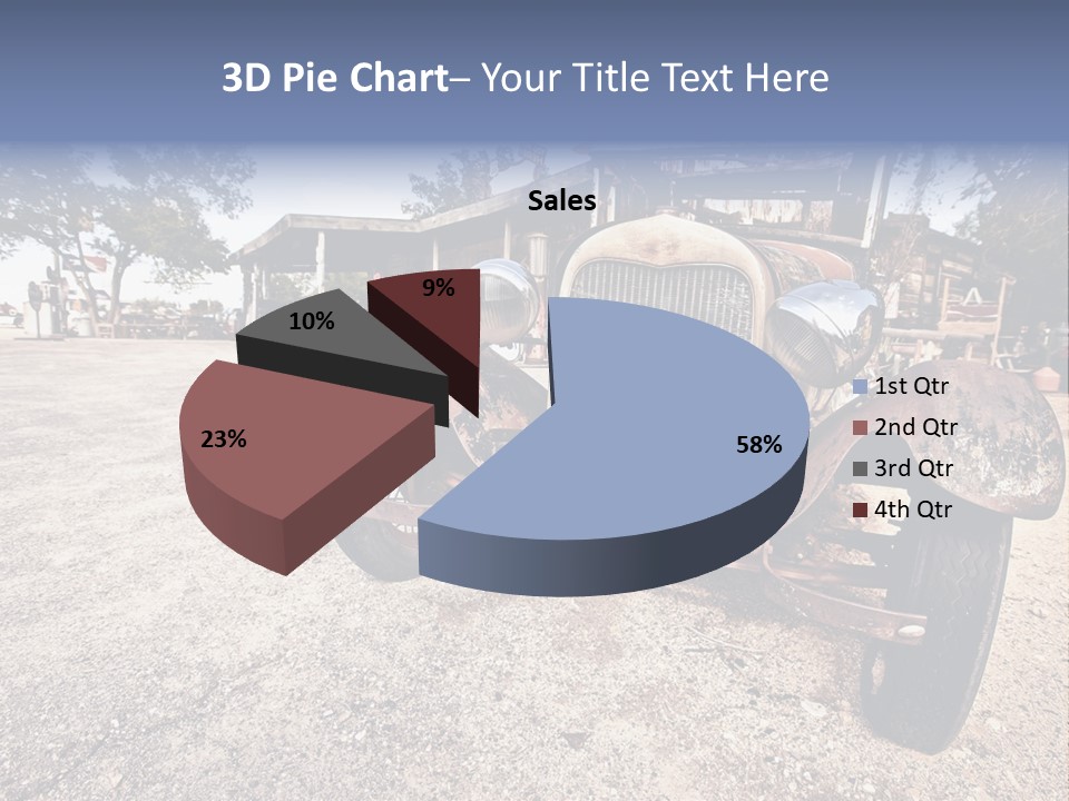 California Station Highway PowerPoint Template