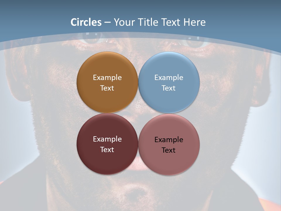 Male Hard Black PowerPoint Template