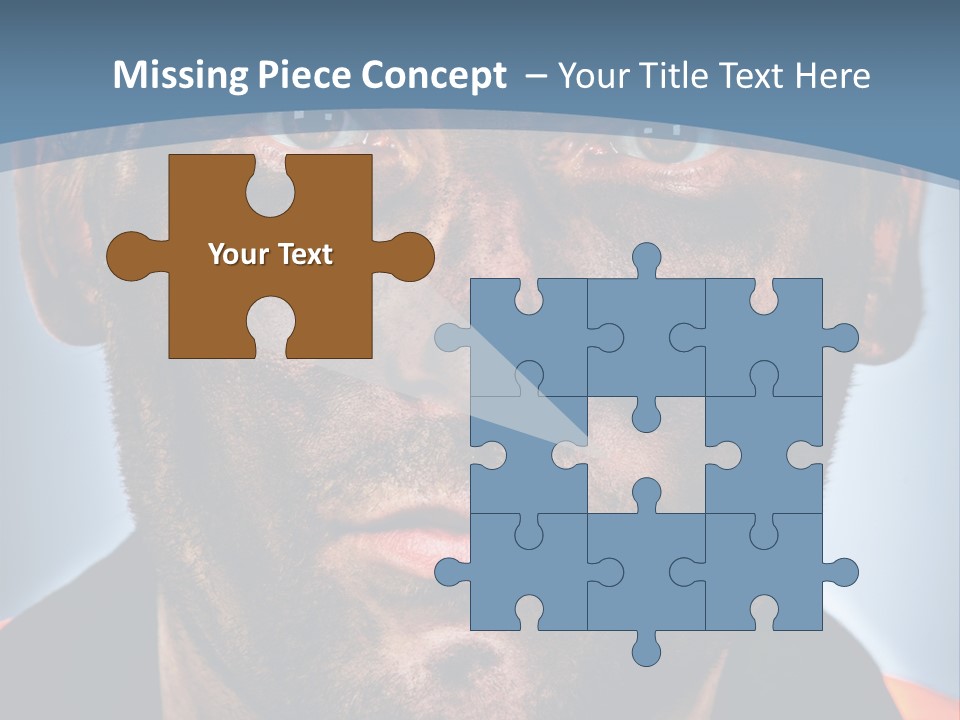 Male Hard Black PowerPoint Template