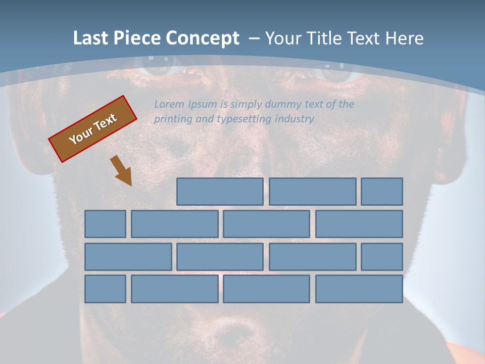 Male Hard Black PowerPoint Template