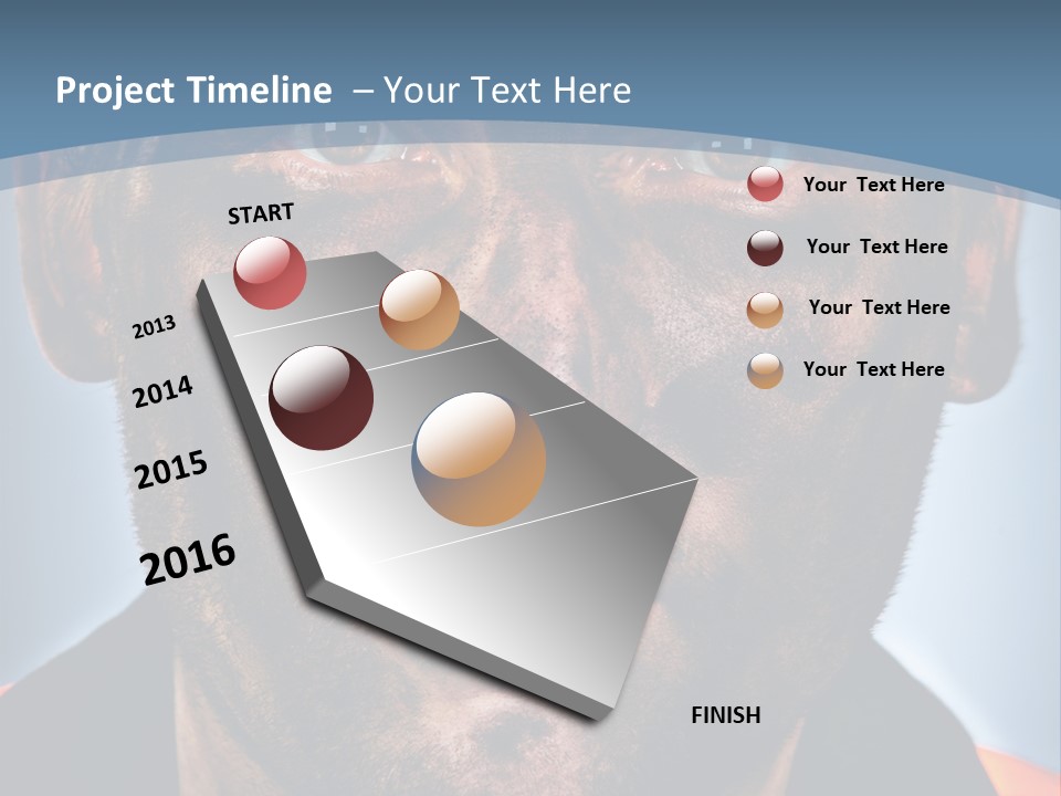 Male Hard Black PowerPoint Template