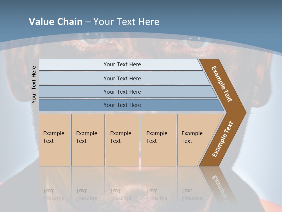 Male Hard Black PowerPoint Template