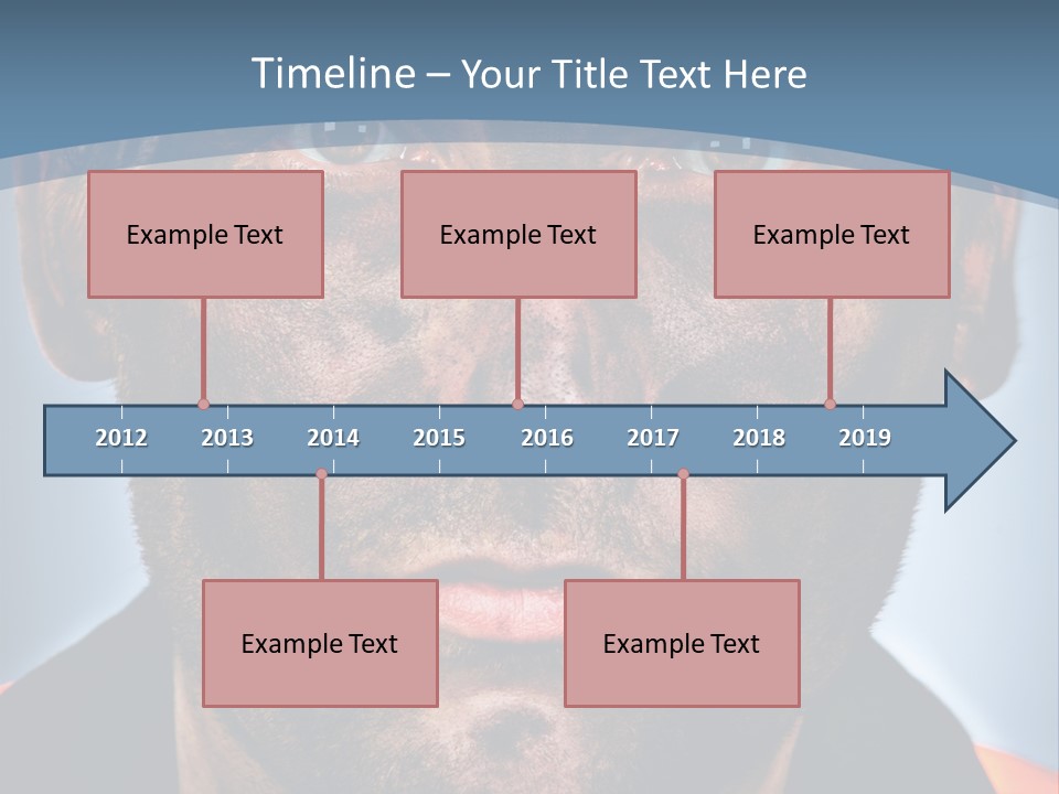 Male Hard Black PowerPoint Template