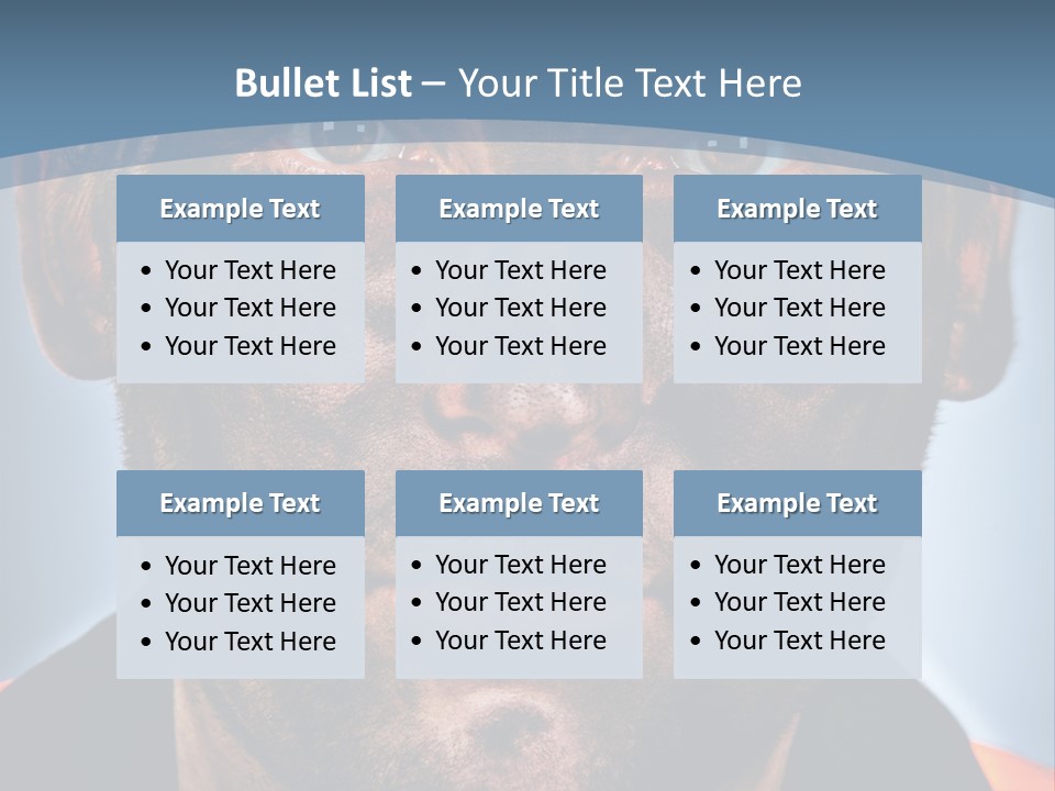 Male Hard Black PowerPoint Template
