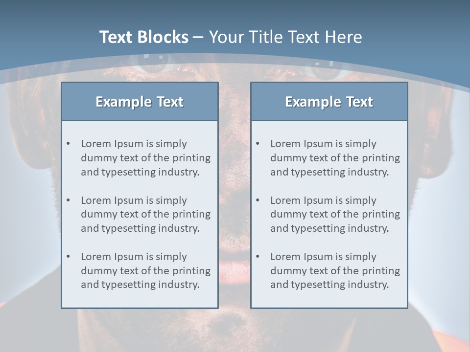 Male Hard Black PowerPoint Template