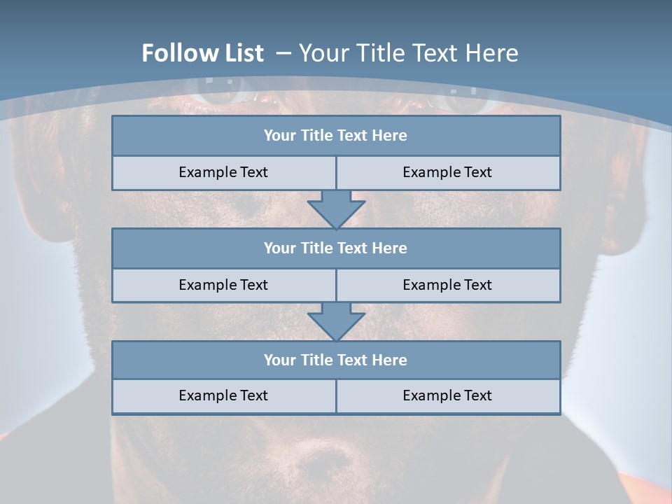Male Hard Black PowerPoint Template