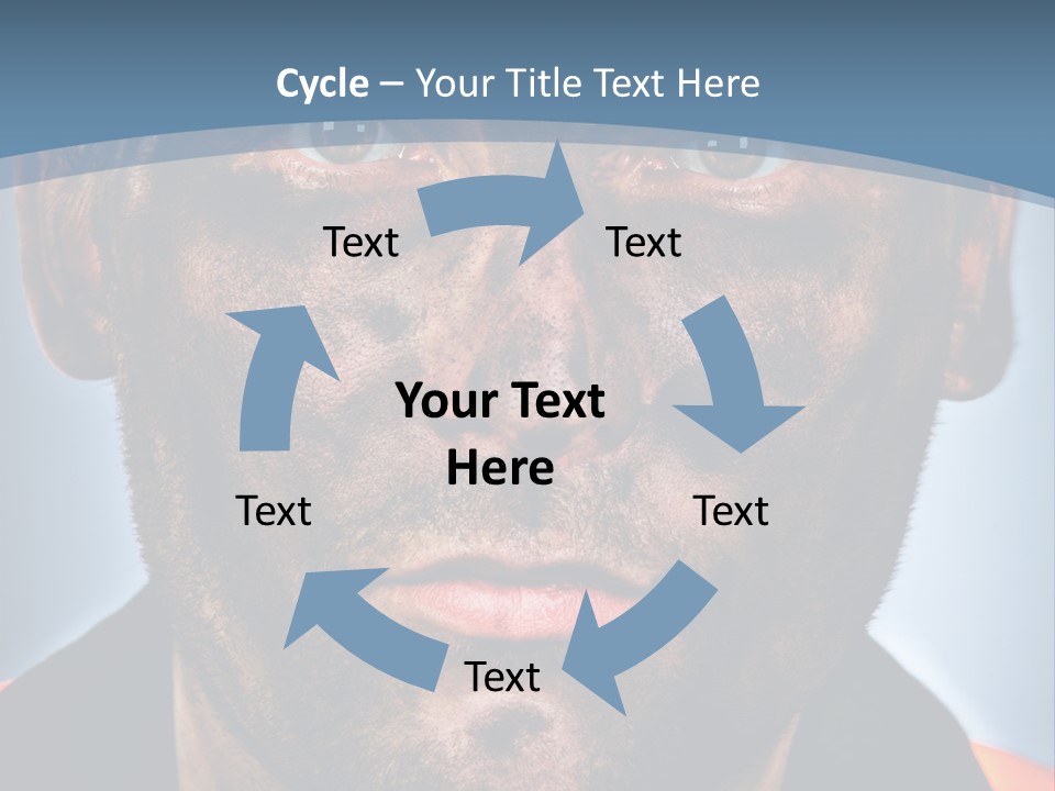 Male Hard Black PowerPoint Template
