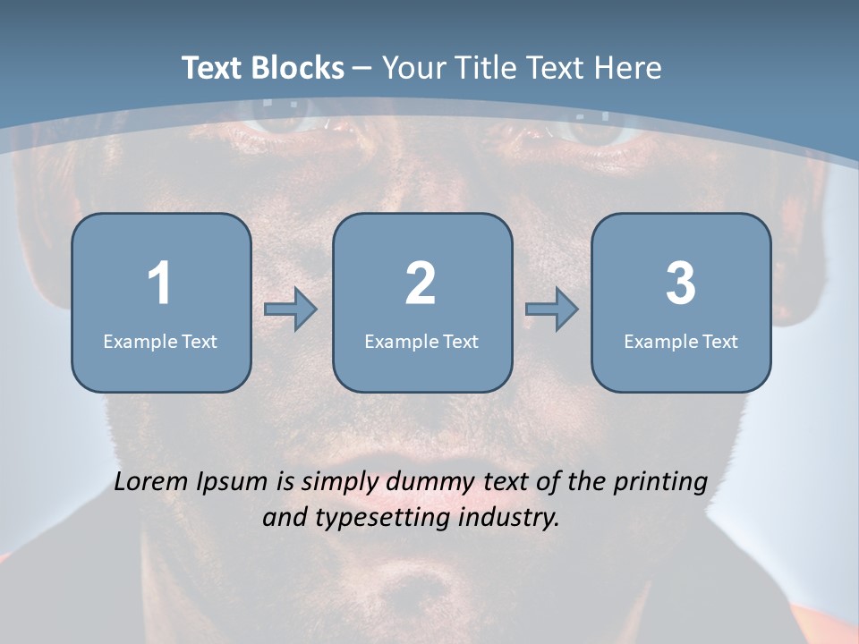 Male Hard Black PowerPoint Template
