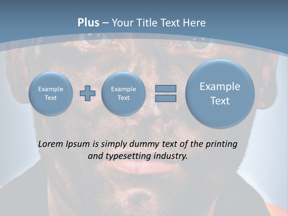 Male Hard Black PowerPoint Template