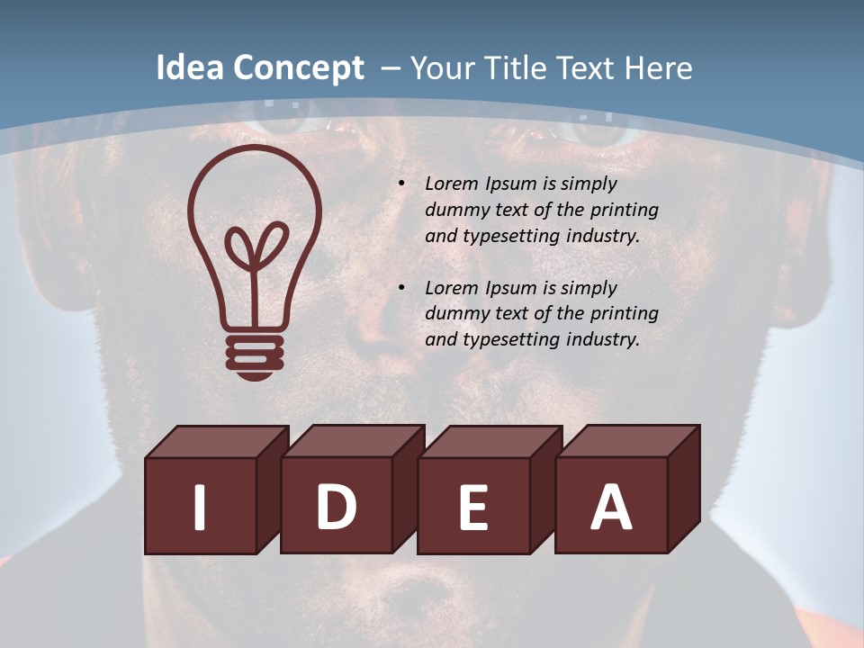 Male Hard Black PowerPoint Template