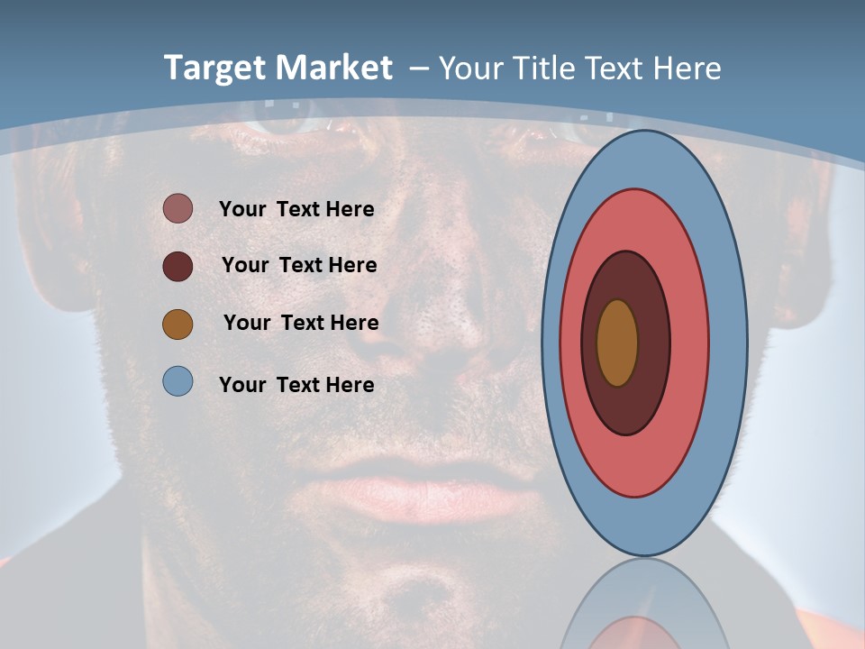 Male Hard Black PowerPoint Template