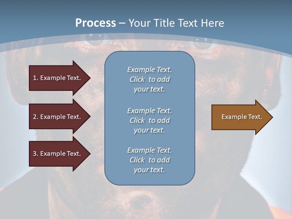 Male Hard Black PowerPoint Template