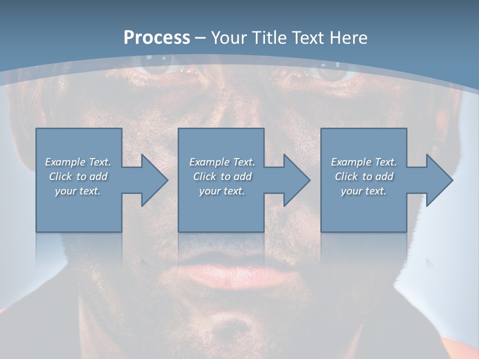 Male Hard Black PowerPoint Template