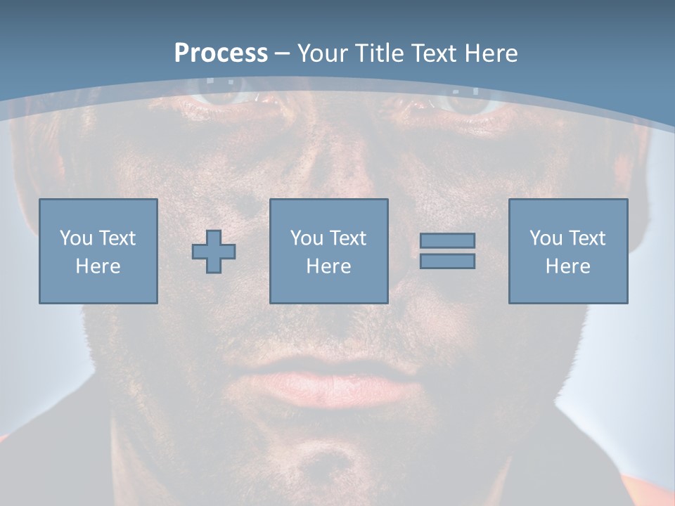 Male Hard Black PowerPoint Template